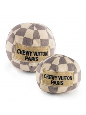 Haute Diggity Dog Chewy Vuitton Interactive Trunk Dog Toy on SALE