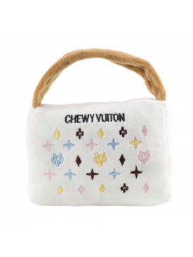 Haute diggity dog - White chewy vuiton handbag