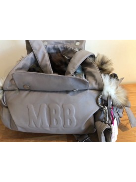 MonBonBon Brera tas taupe kleur