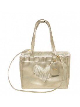 For Pets Only - Lovely in gold bag